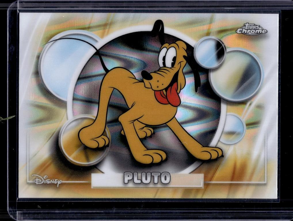 PLUTO 2026 TOPPS CHROME DISNEY RAYAVE REFRACTOR: NEAR MINT OR BETTER CONDITION