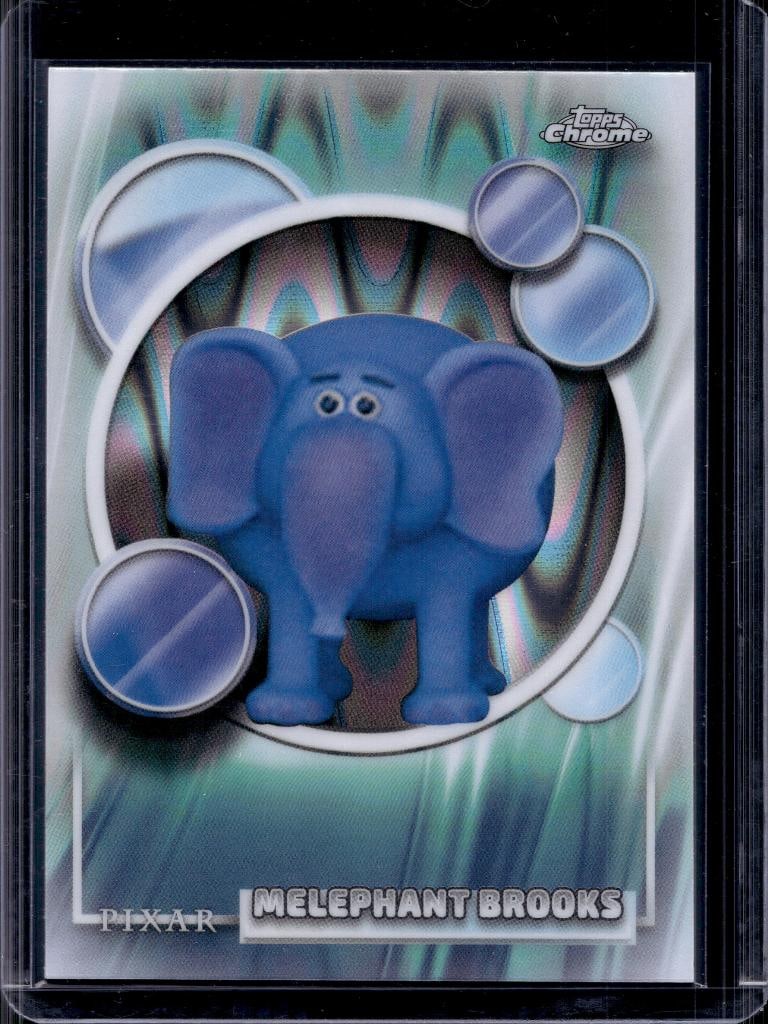 MELEPHANT BROOKS 2026 TOPPS CHROME DISNEY RAYWAVE REFRACTOR: NEAR MINT OR BETTER CONDITION