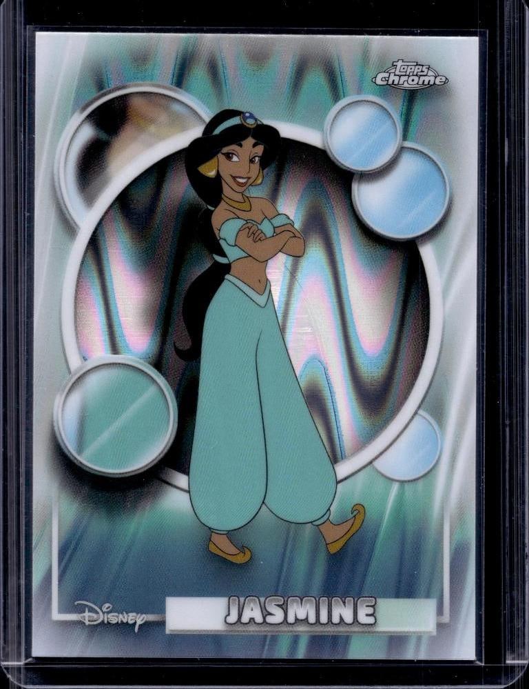 JASMINE 2026 TOPPS CHROME DISNEY RAYWAVE REFRACTOR: NEAR MINT OR BETTER CONDITION