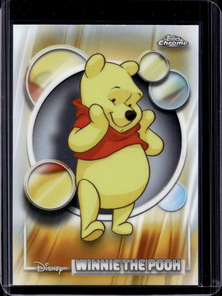 WINNIE THE POOH 2026 TOPPS CHROME DISNEY REFRACTOR: NEAR MINT OR BETTER CONDITION