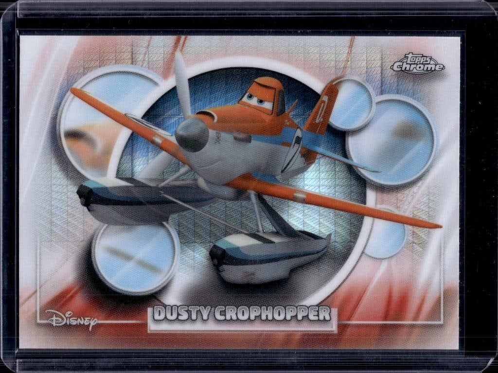 DUSTY CROPHOPPER 2026 TOPPS CHROME DISNEY PRISMATIC REFRACTOR: NEAR MINT OR BETTER CONDITION