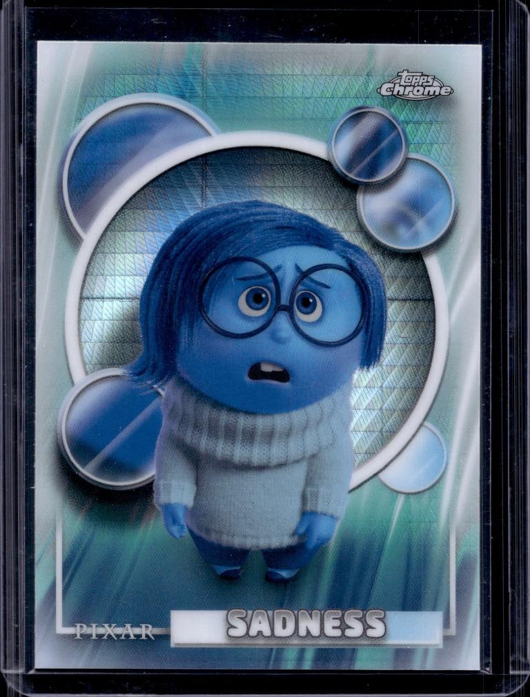 SADNESS 2026 TOPPS CHROME DISNEY PRISMATIC REFRACTOR: NEAR MINT OR BETTER CONDITION