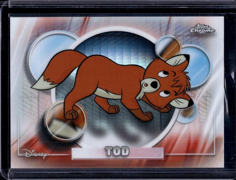 TOD 2026 TOPPS CHROME DISNEY PRISMATIC REFRACTOR: NEAR MINT OR BETTER CONDITION