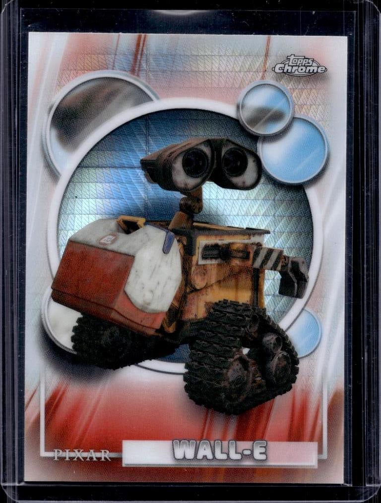 WALL-E 2026 TOPPS CHROME DISNEY PRISMATIC REFRACTOR: NEAR MINT OR BETTER CONDITION