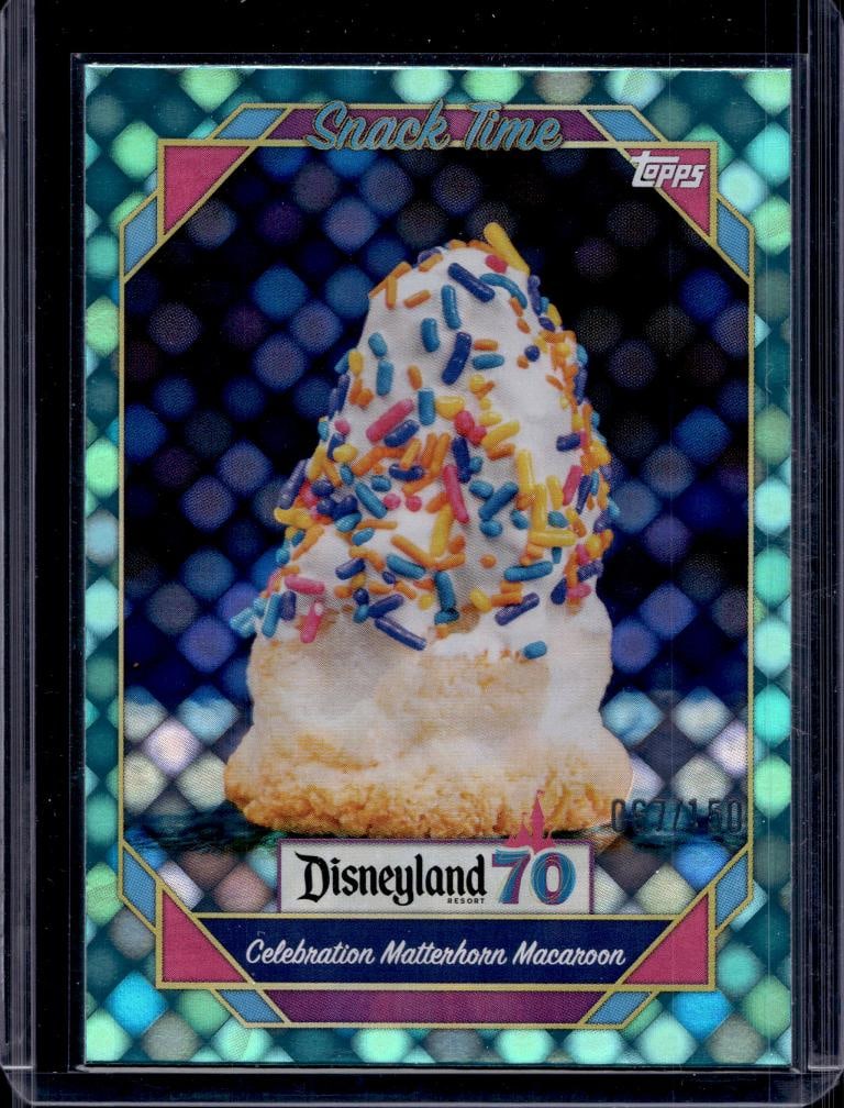 MATTERHORN MACAROON 2025 TOPPS DISNEYLAND 70TH CELEBRATION FOIL (1 of 1)