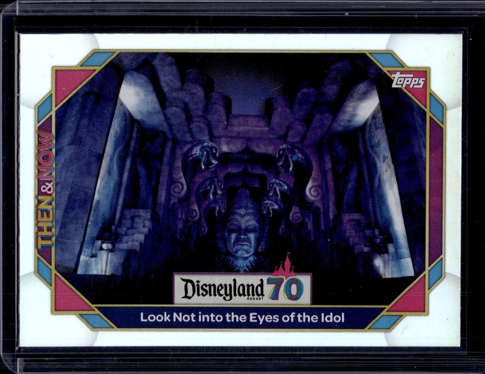 INDIANA JONES 2025 TOPPS DISNEYLAND 70TH RAINBOW FOIL: NEAR MINT OR BETTER CONDITION
