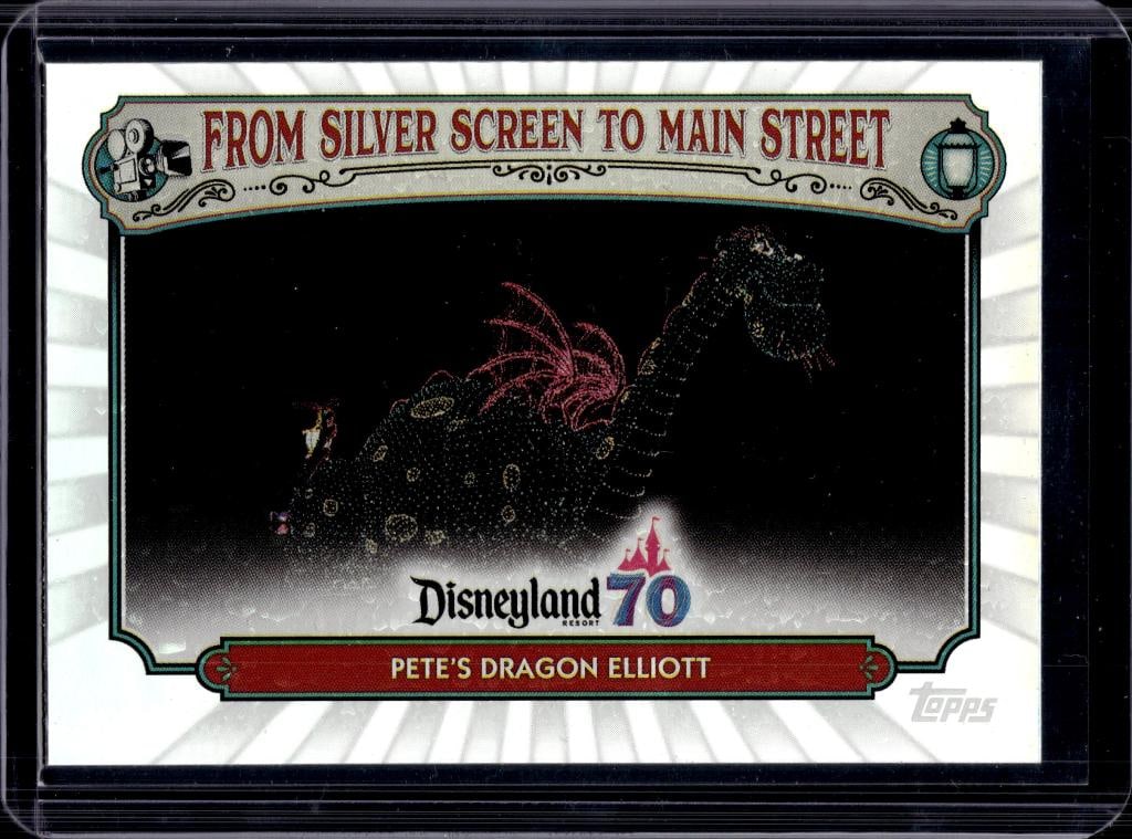 PETE'S DRAGON 2025 TOPPS DISNEYLAND 70TH MAIN STREET INSERT: NEAR MINT OR BETTER CONDITION