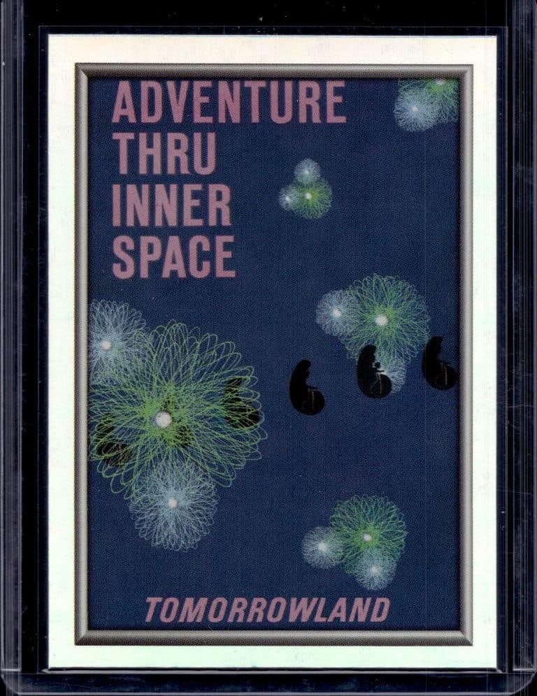 INNER SPACE 2025 TOPPS DISNEYLAND 70TH TOMORROWLAND POSTER INSERT: NEAR MINT OR BETTER CONDITION