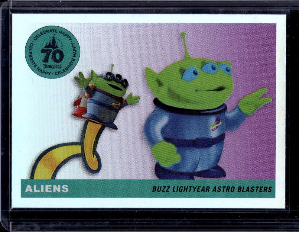 ALIENS 2025 TOPPS DISNEYLAND 70TH 1955 INSERT: NEAR MINT OR BETTER CONDITION