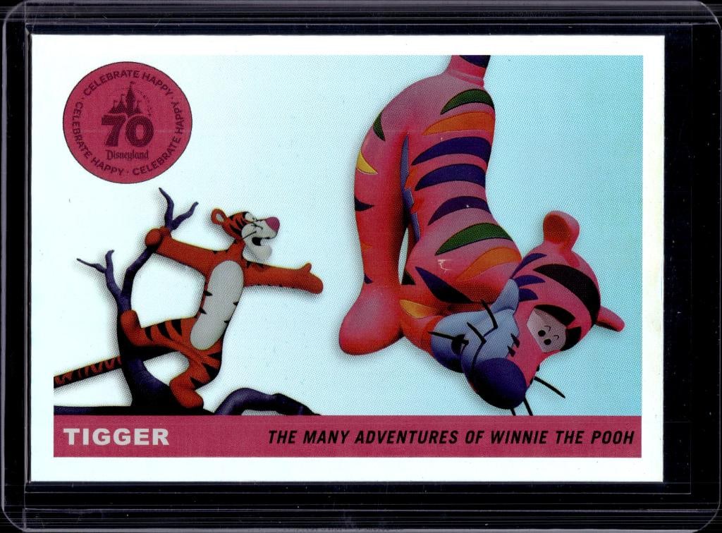 TIGGER 2025 TOPPS DISNEYLAND 70TH 1955 INSERT: NEAR MINT OR BETTER CONDITION