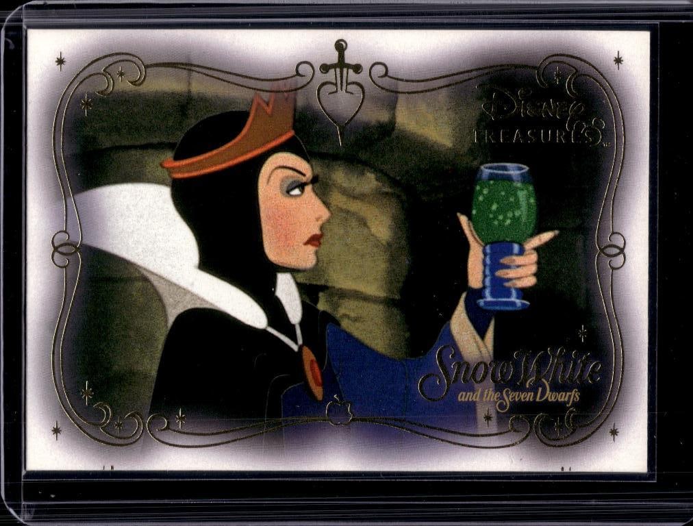 EVIL QUEEN 2003 UPPER DECK DISNEY TREASURES INSERT: NEAR MINT OR BETTER CONDITION