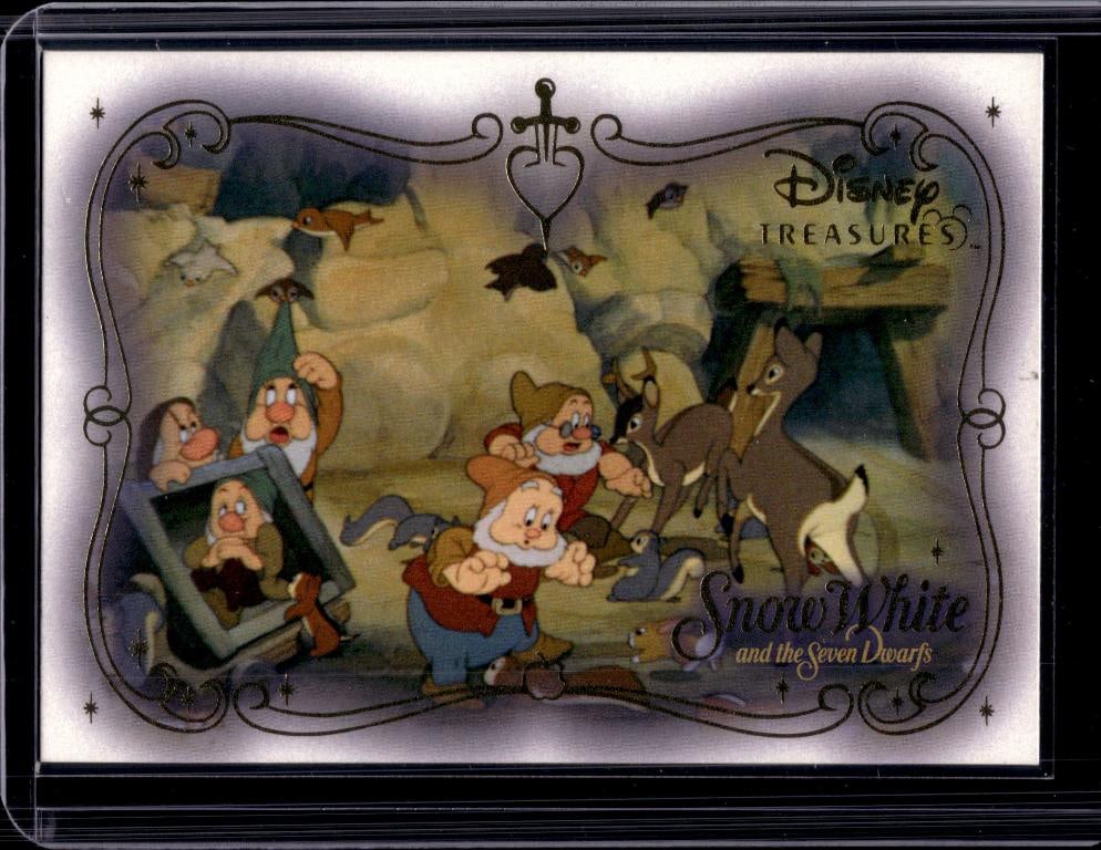 THE SEVEN DWARFS 2003 UPPER DECK DISNEY TREASURES INSERT: NEAR MINT OR BETTER CONDITION