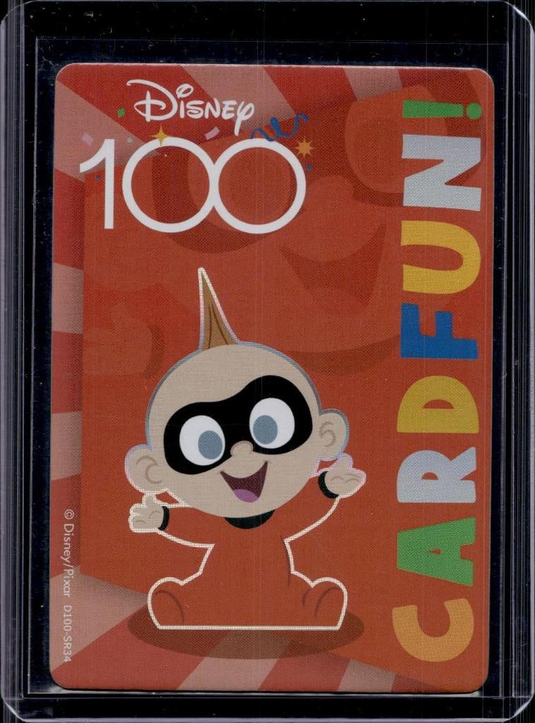 JACK JACK 2023 CARD FUN DISNEY 100 RAINBOW FOIL: NEAR MINT OR BETTER CONDITION