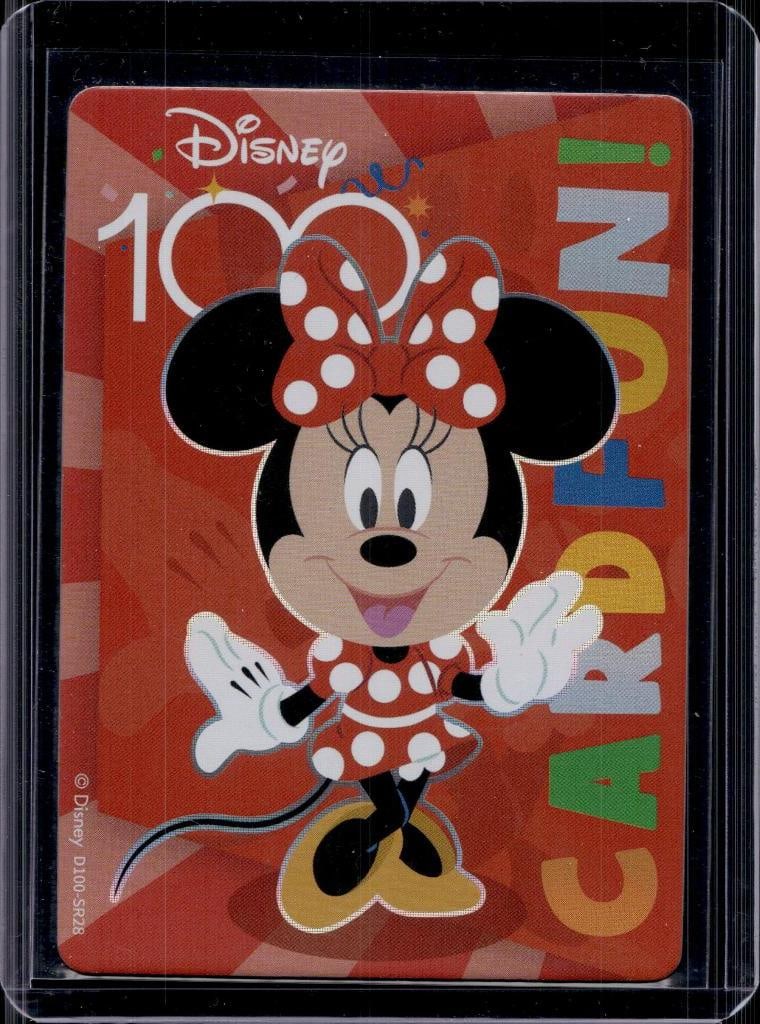 MINNIE MOUSE 2023 CARD FUN DISNEY 100 RAINBOW FOIL: NEAR MINT OR BETTER CONDITION