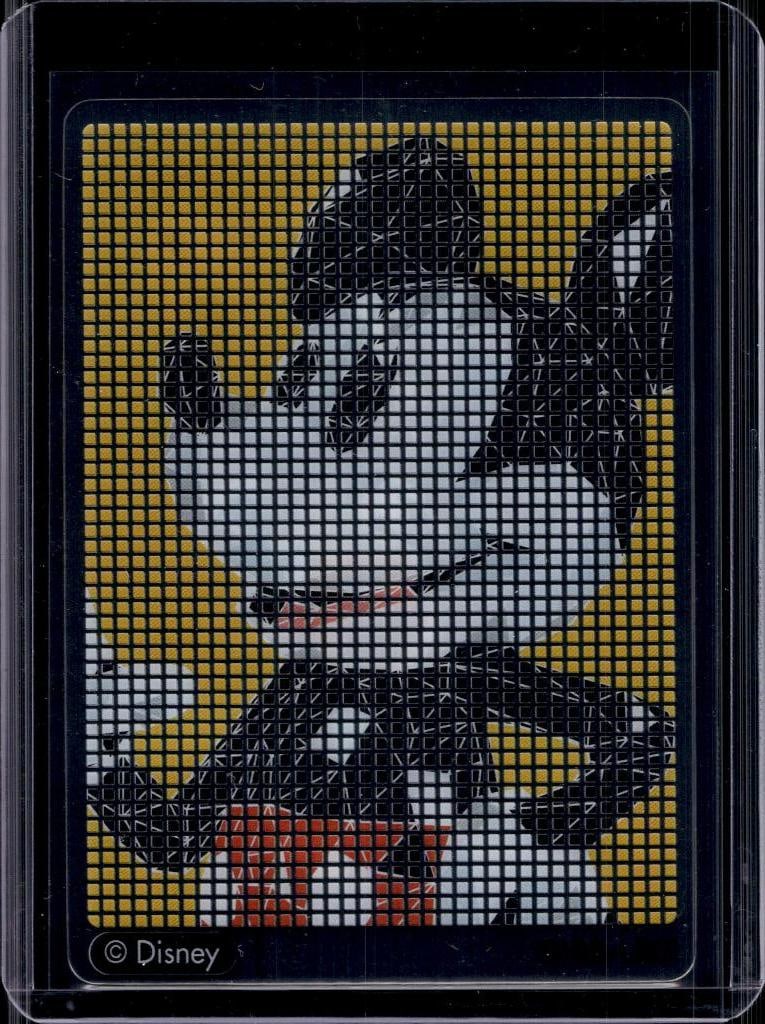 MICKEY MOUSE 2023 CARD FUN DISNEY 100 LATTICE DOUBLE SIDED INSERT: NEAR MINT OR BETTER CONDITION