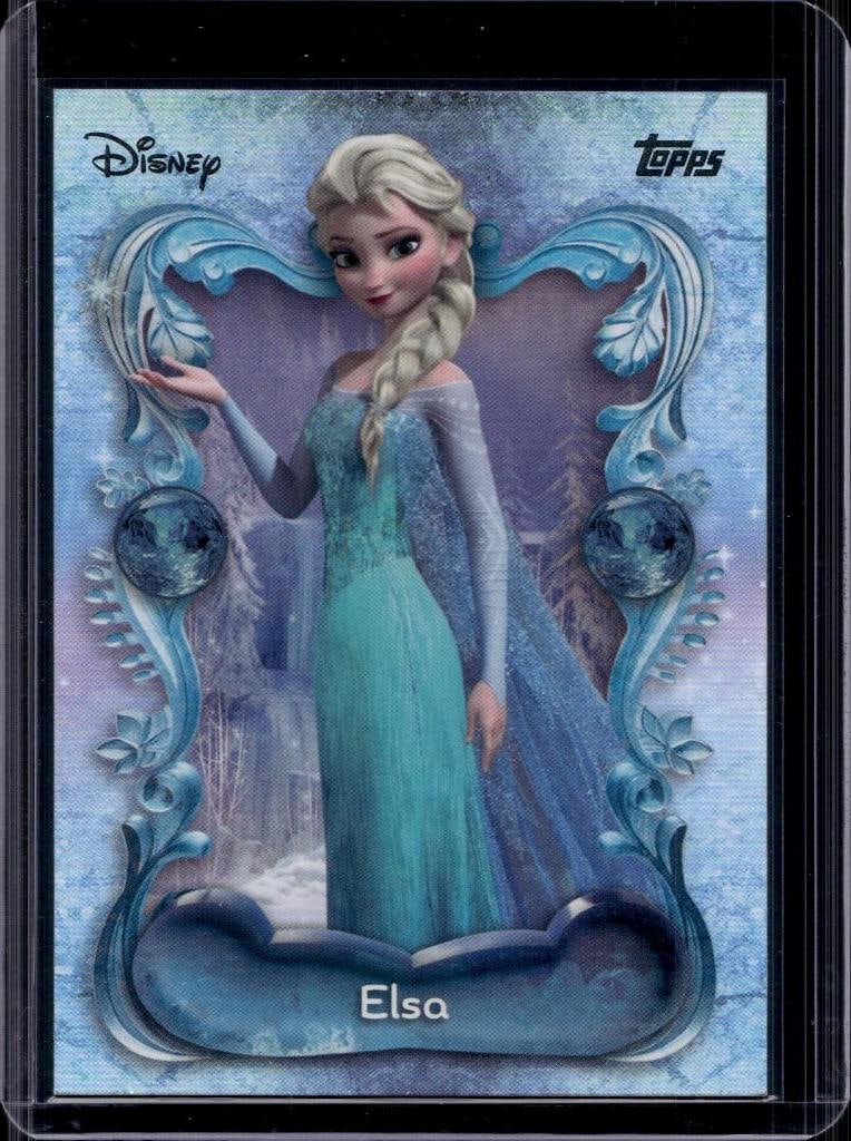 ELSA 2025 TOPPS DISNEY WONDER FROZEN INSERT: NEAR MINT OR BETTER CONDITION