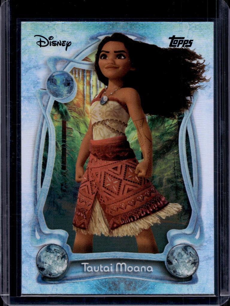 MOANA 2025 TOPPS DISNEY WONDER WINTER FOIL: NEAR MINT OR BETTER CONDITION