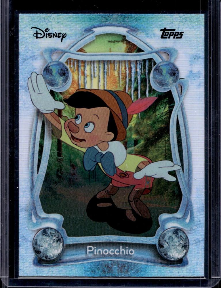 PINOCCHIO 2025 TOPPS DISNEY WONDER WINTER FOIL: NEAR MINT OR BETTER CONDITION