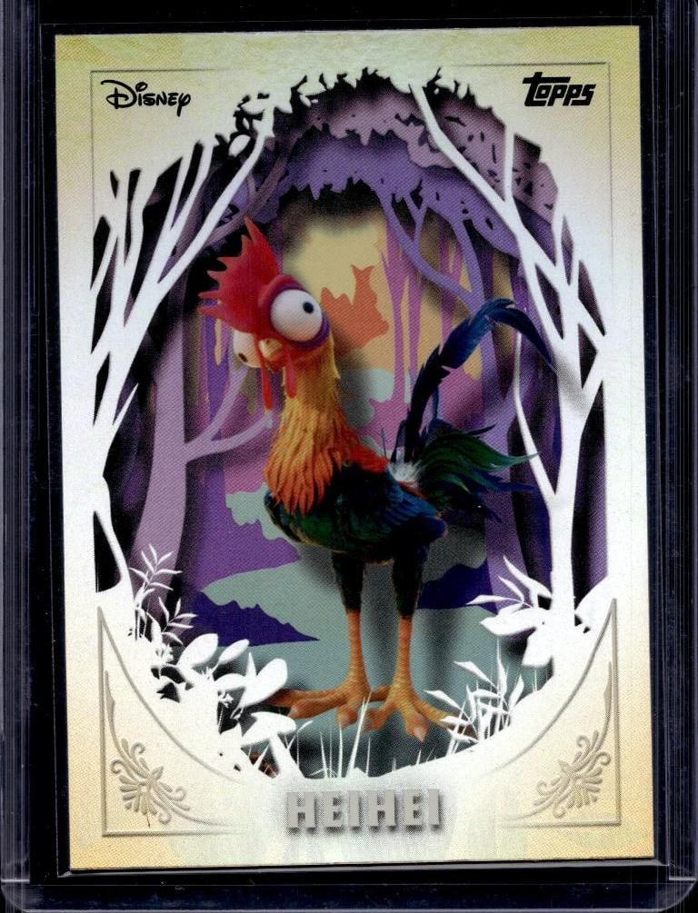 HEIHEI 2025 TOPPS DISNEY WONDER FURRY FRIENDS INSERT: NEAR MINT OR BETTER CONDITION