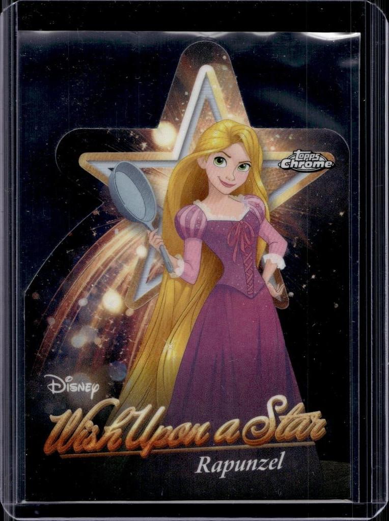 RAPUNZEL 2025 TOPPS DISNEY WONDER WISH UPON A STAR CHROME REFRACTOR: NEAR MINT OR BETTER CONDITION