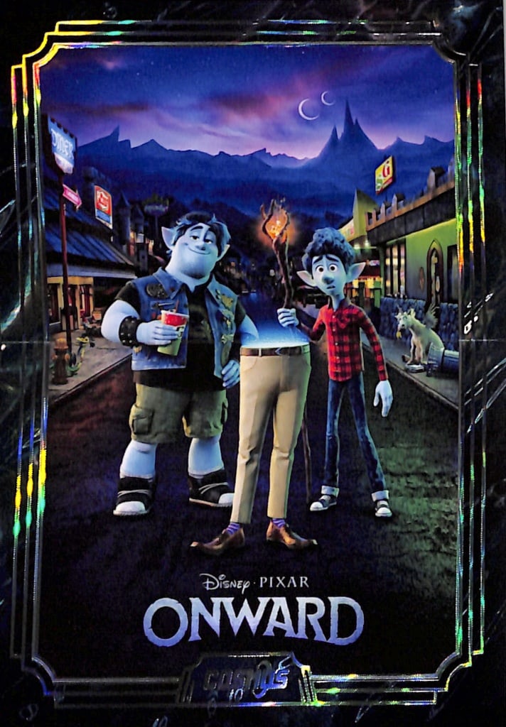 ONWARD 2025 KAKAWOW DISNEY COSMOS POSTER BOOKLET INSERT SP: NEAR MINT OR BETTER CONDITION