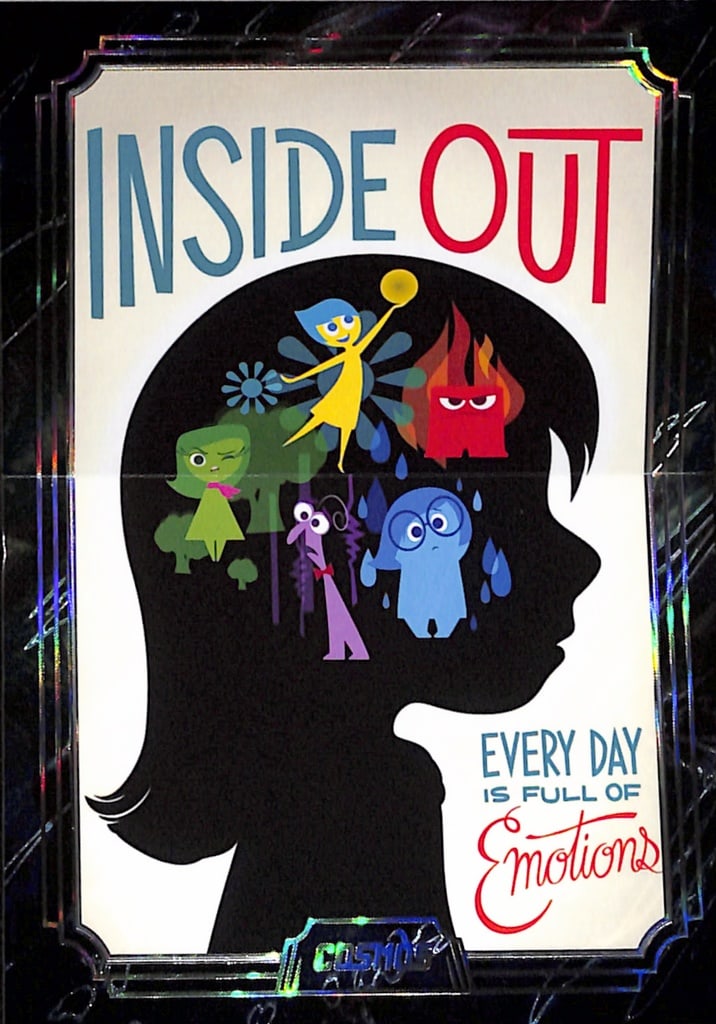 INSIDE OUT 2025 KAKAWOW DISNEY COSMOS POSTER BOOKLET INSERT SP: NEAR MINT OR BETTER CONDITION