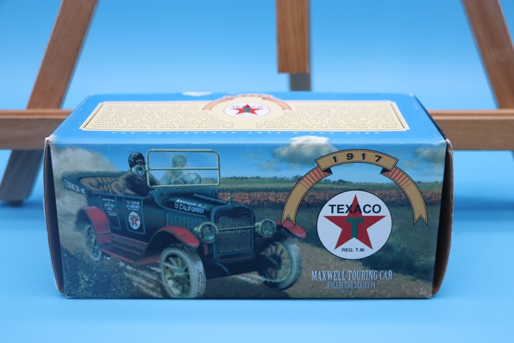 TEXACO ERTL DIE CAST: A 1997 ERTL TEXACO 1917 TOURING CAR DIE CAST MODEL. BOX MAY HAVE CONDITION ISSUES BUT THE ITEM IS EXCELLENT.