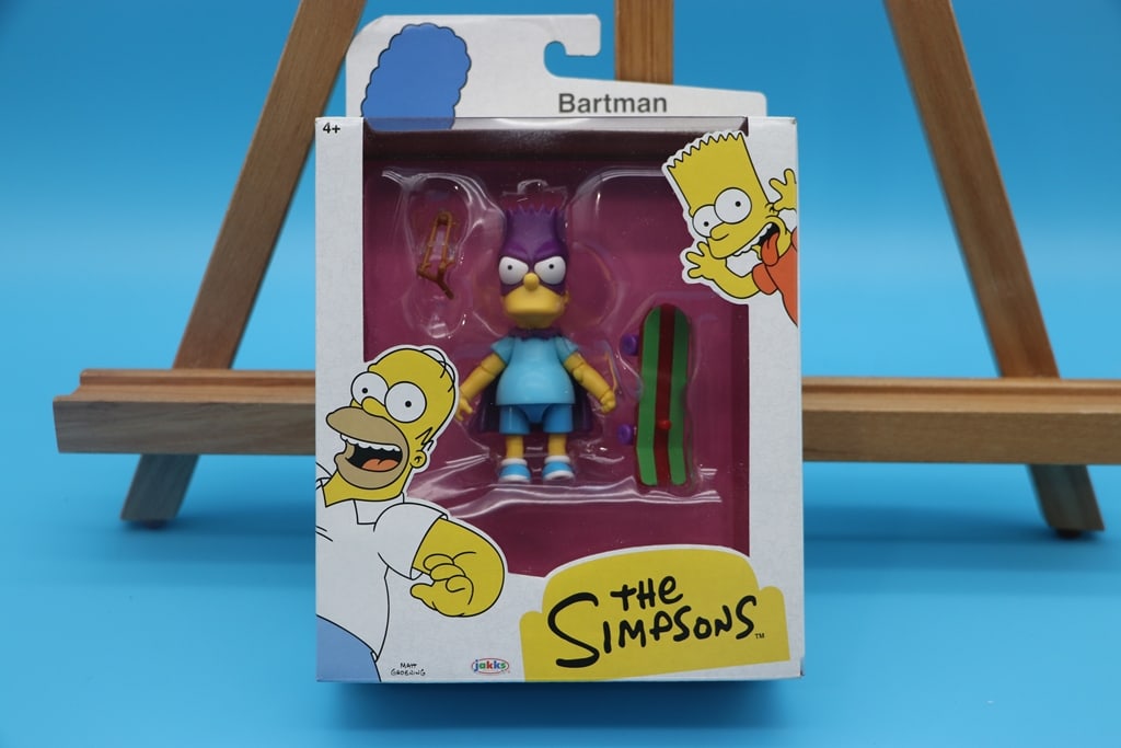 BART SIMPSON: A BART SIMPSON AS BARTMAN THE SIMPSONS FIGURE. BRAND NEW