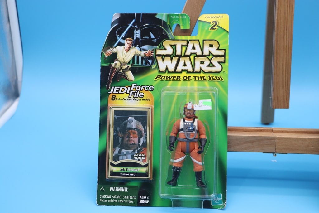 STAR WARS FIGURE: A STAR WARS JEK PARKINS POWER OF THE FORCE FIGURE. BRAND NEW