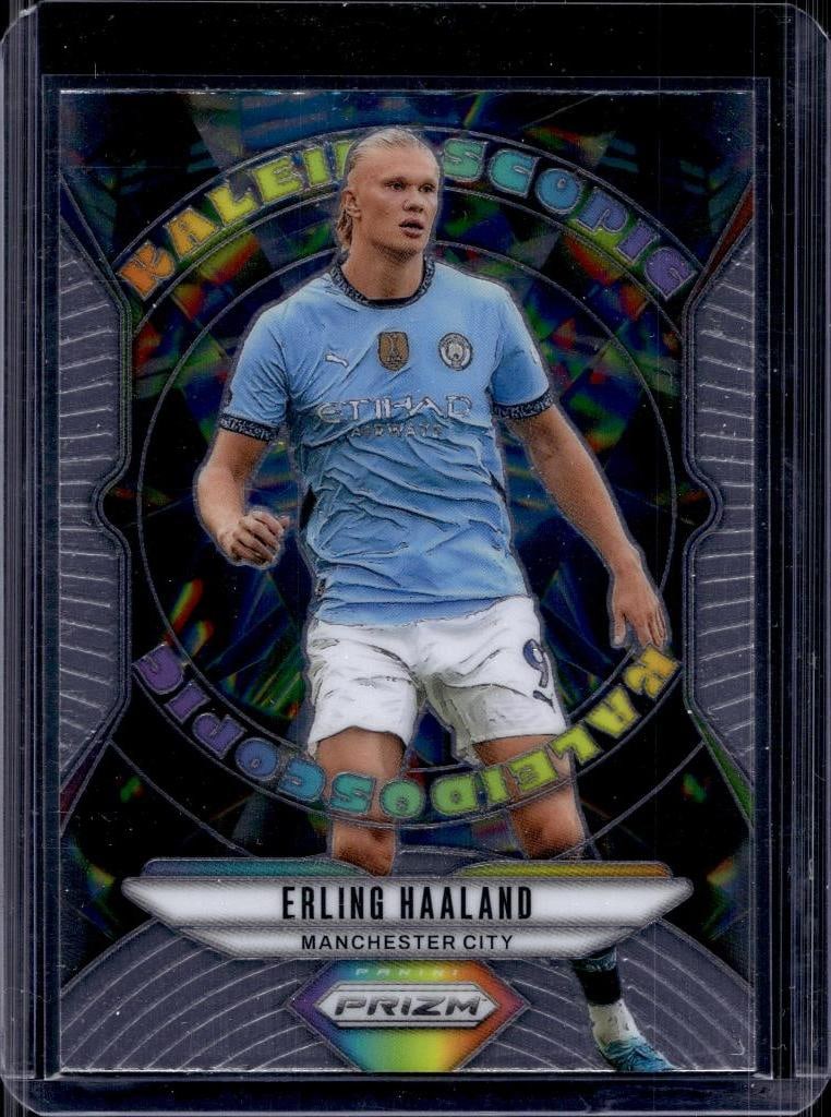 ERLING HAALAND 2024-25 PANINI PRIZM KALEIDOSCOPE INSERT: NEAR MINT OR BETTER CONDITION