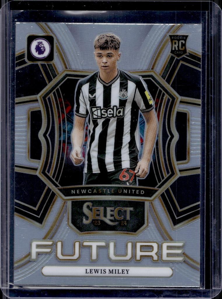 LEWIS MILEY 2023-24 PANINI SELECT FUTURE SILVER PRIZM ROOKIE CARD: NEAR MINT OR BETTER CONDITION