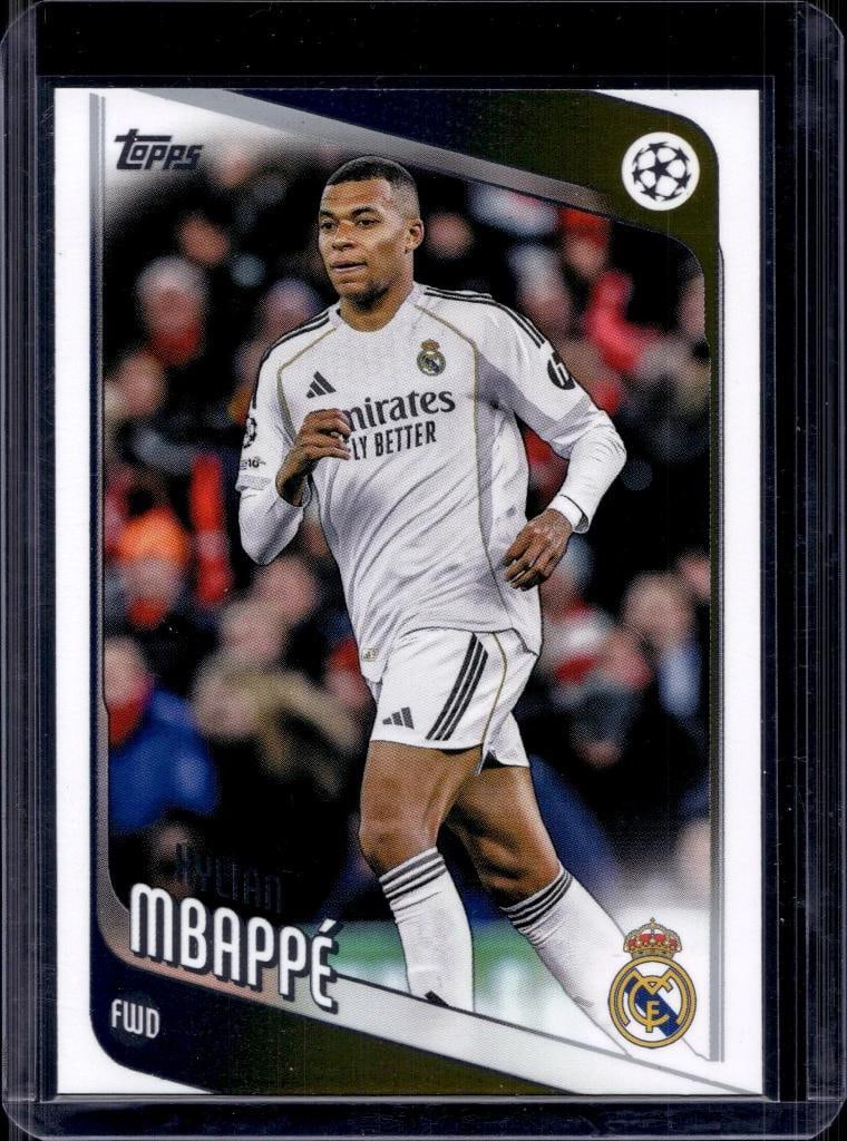 KYLIAN MBAPPE 2026 TOPPS UEFA CHAMPIONS: NEAR MINT OR BETTER CONDITION