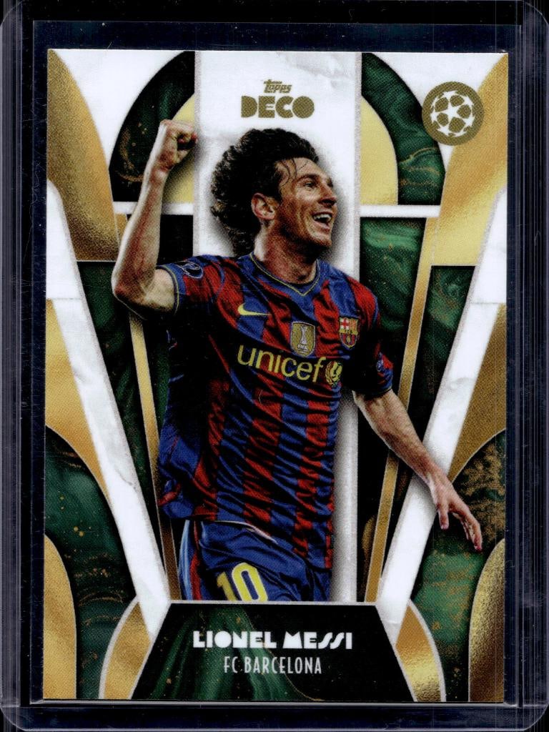 LIONEL MESSI 2024 TOPPS DECO JOUEUR EMBLEMATIQUE: NEAR MINT OR BETTER CONDITION