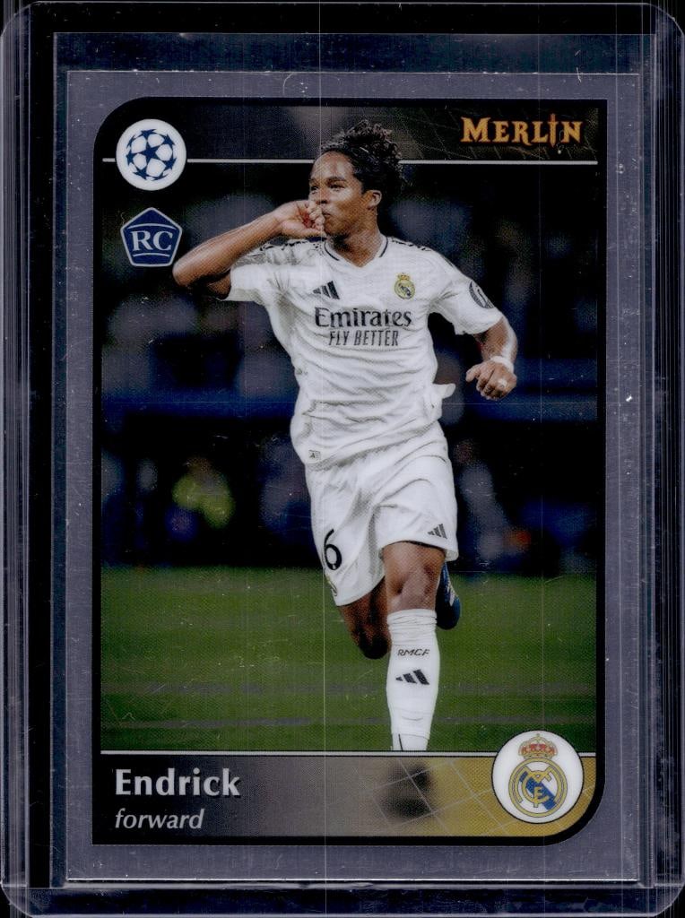 ENDRICK 2024-25 TOPPS MERLIN ROOKIE CARD: NEAR MINT OR BETTER CONDITION