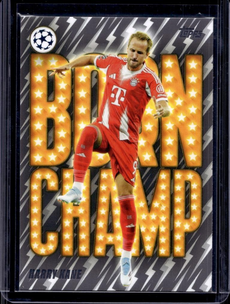 HARRY KANE 2025-26 TOPPS UEFA BORN CHAMP INSERT: NEAR MINT OR BETTER CONDITION