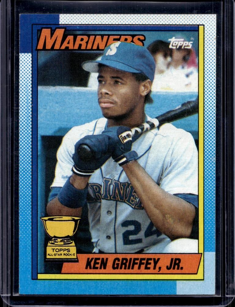 KEN GRIFFEY JR 1990 TOPPS ROOKIE CUP SECOND YEAR: NEAR MINT OR BETTER CONDITION