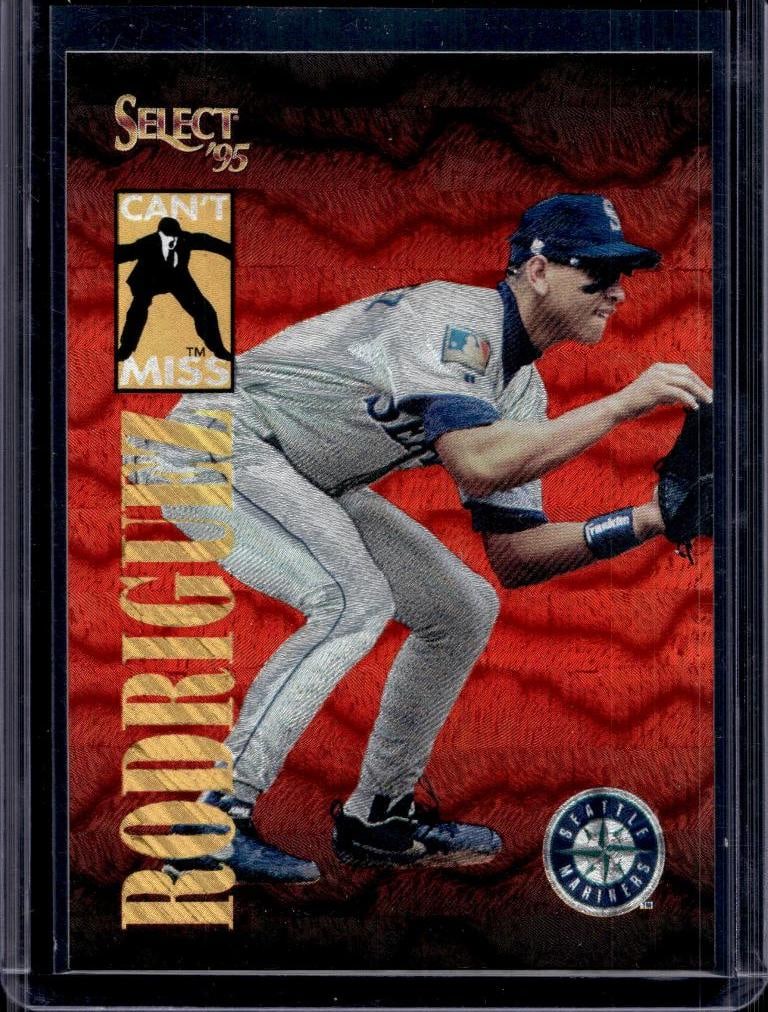 ALEX RODRIGUEZ 1995 SELECT CAN'T MISS INSERT: NEAR MINT OR BETTER CONDITION