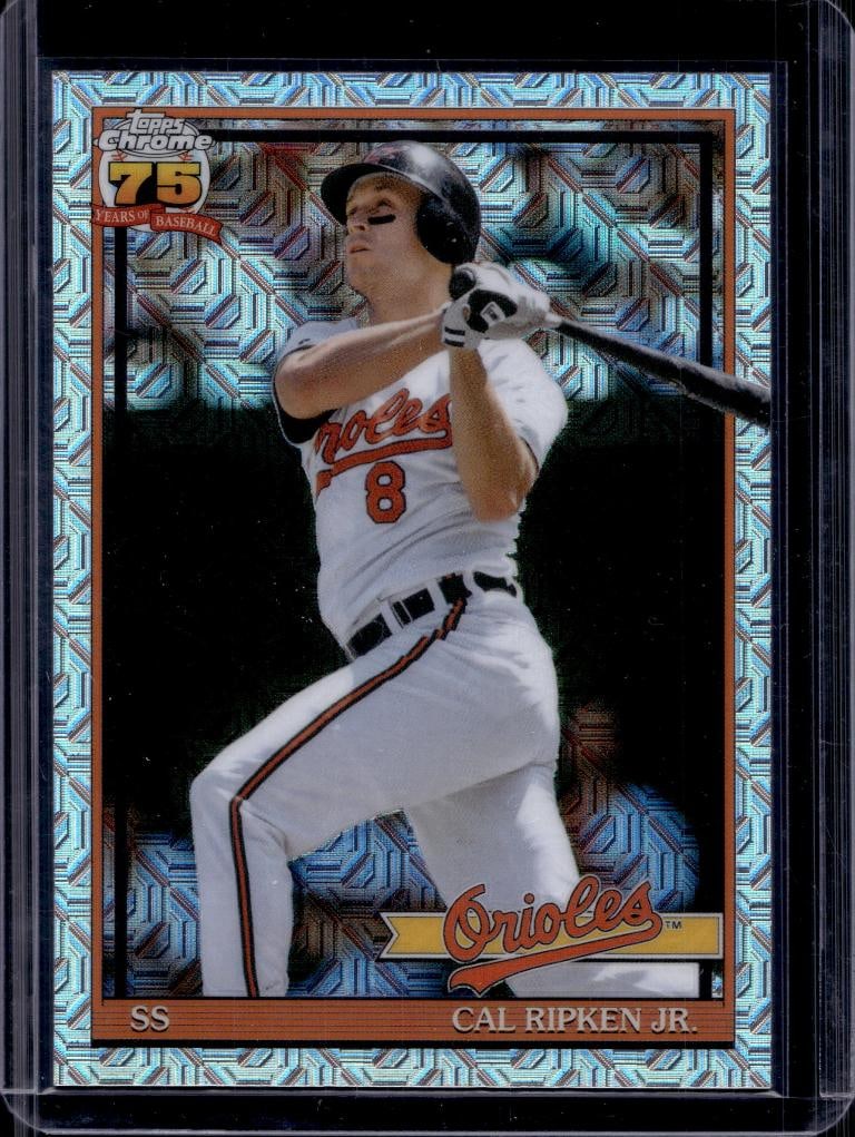 CAL RIPKEN JR 2026 TOPPS CHROME 1991 SILVER REFRACTOR: NEAR MINT OR BETTER CONDITION