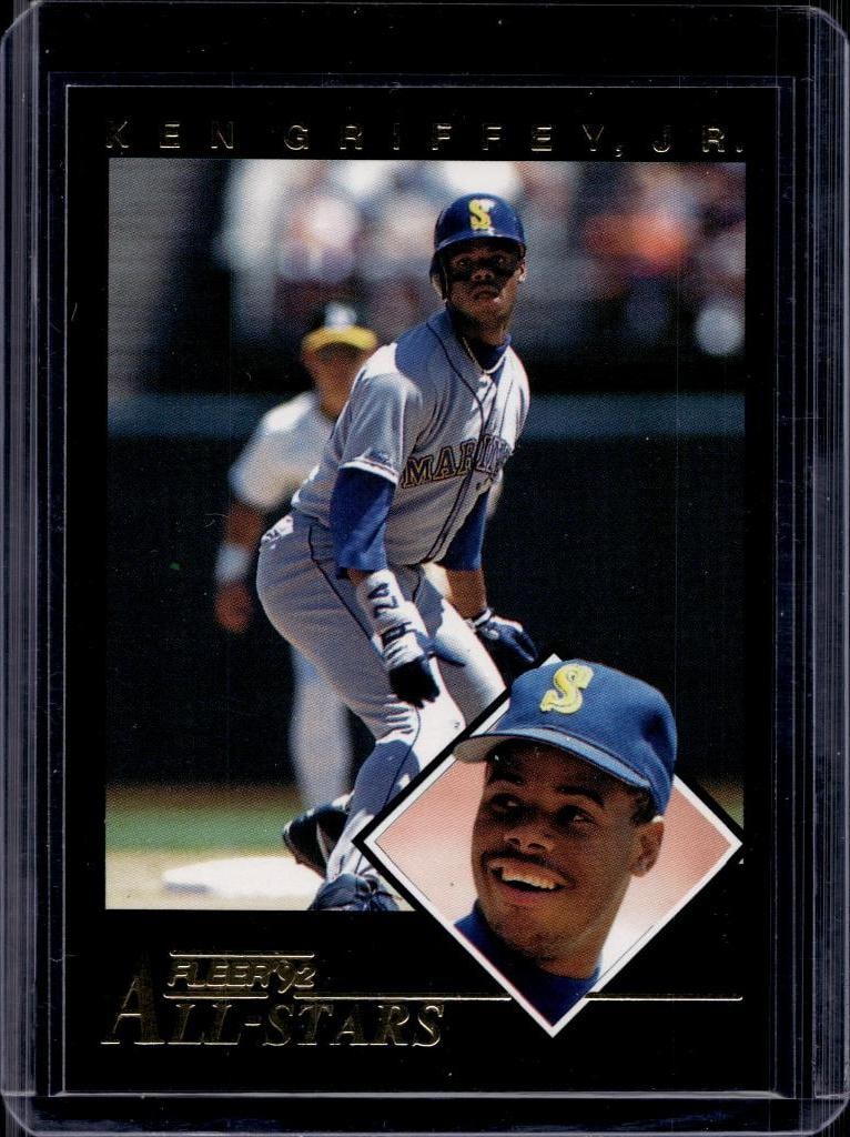 KEN GRIFFEY JR 1992 FLEER ALL-STARS INSERT: NEAR MINT OR BETTER CONDITION