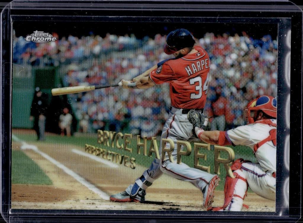 BRYCE HARPER 2016 TOPPS CHROME PERSPECTIVES REFRACTOR: NEAR MINT OR BETTER CONDITION