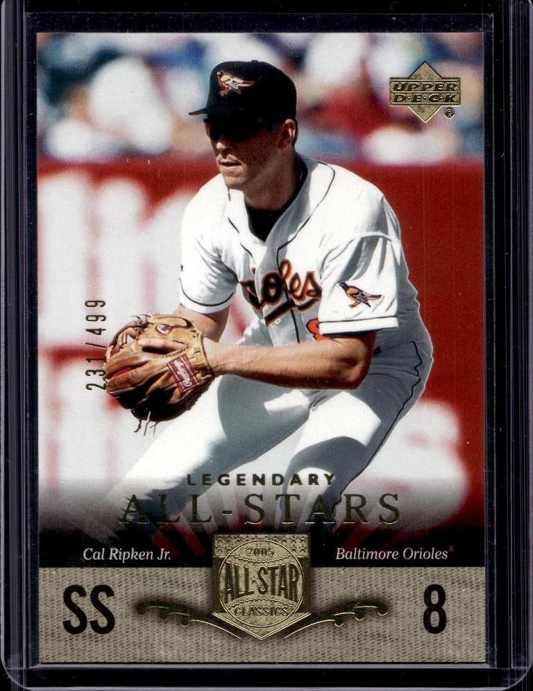 CAL RIPKEN JR 2005 UPPER DECK ALL-STAR CLASSICS GOLD INSERT (1 of 1)