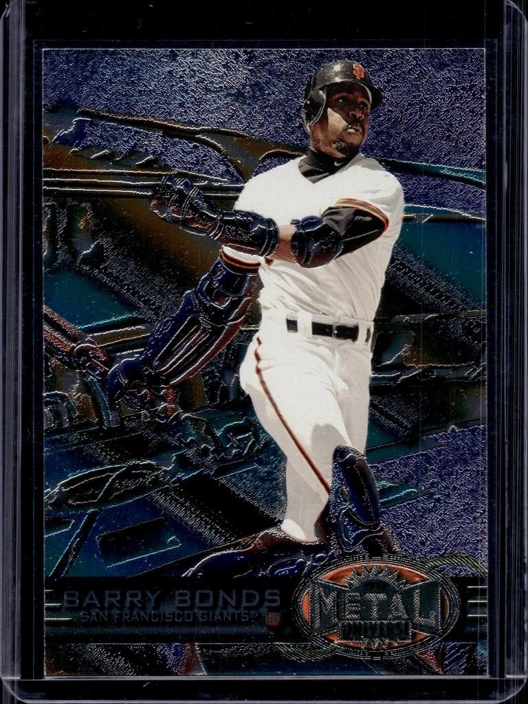 BARRY BONDS 1997 METAL UNIVERSE: NEAR MINT OR BETTER CONDITION