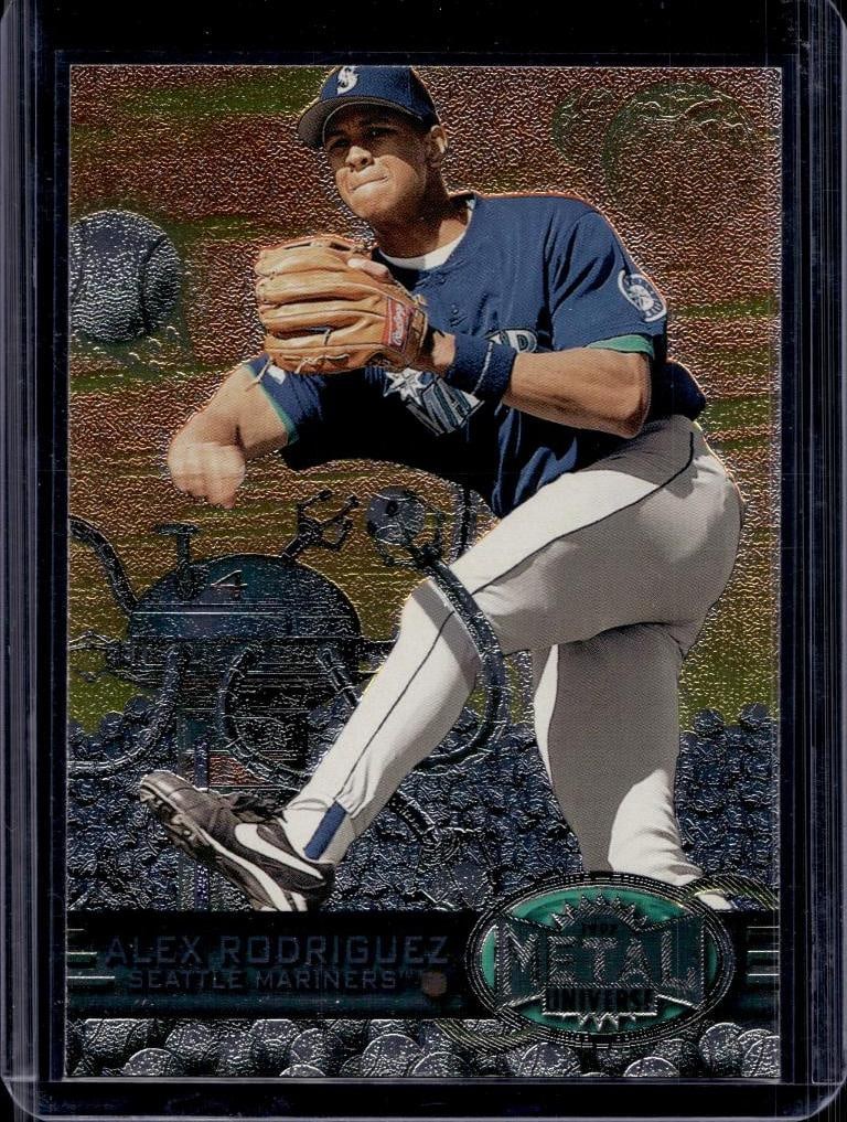 ALEX RODRIGUEZ 1997 METAL UNIVERSE: NEAR MINT OR BETTER CONDITION