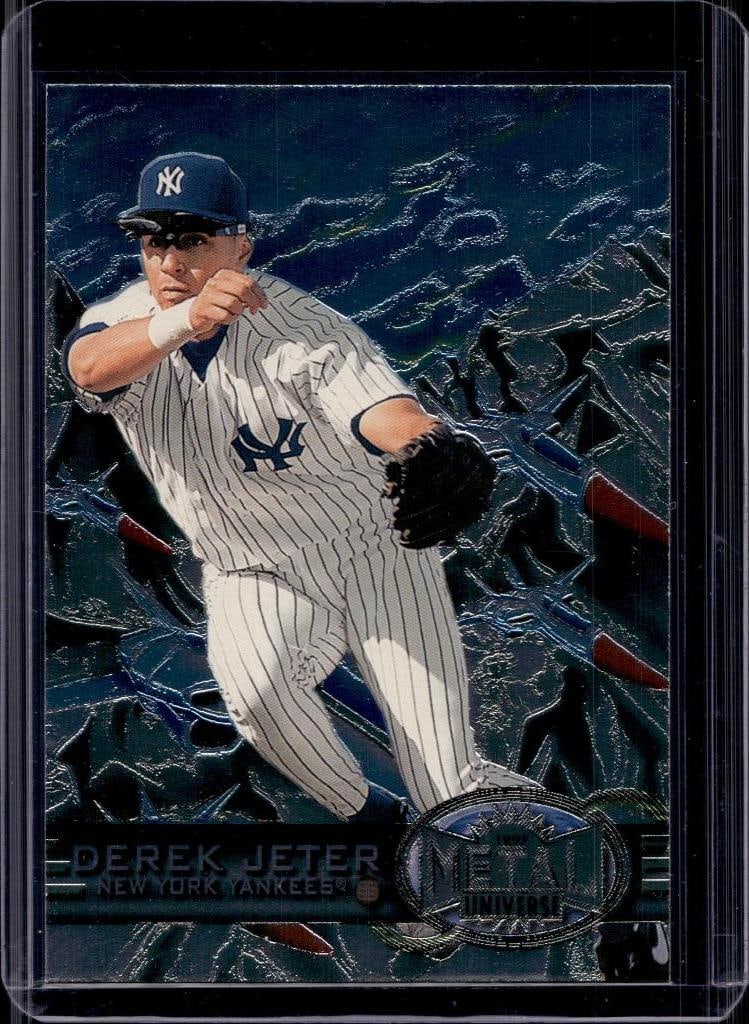 DEREK JETER 1997 METAL UNIVERSE: NEAR MINT OR BETTER CONDITION