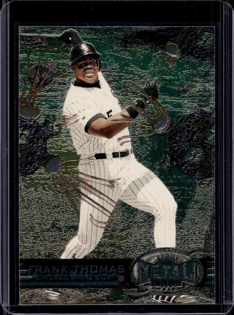 FRANK THOMAS 1997 METAL UNIVERSE: NEAR MINT OR BETTER CONDITION
