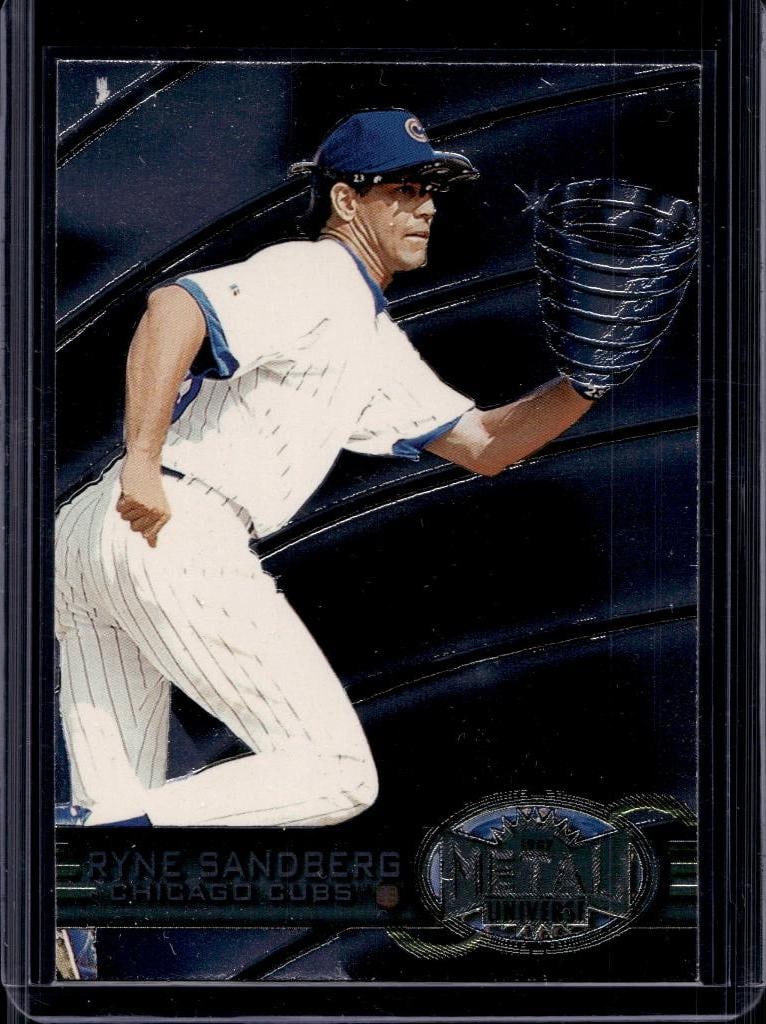 RYNE SANDBERG 1997 METAL UNIVERSE: NEAR MINT OR BETTER CONDITION