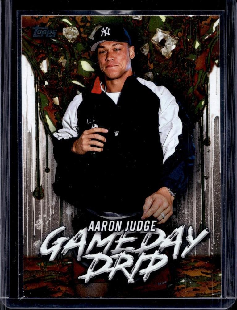 AARON JUDGE 2026 TOPPS GAME DAY DRIP INSERT: 40/199. NEAR MINT OR BETTER CONDITION