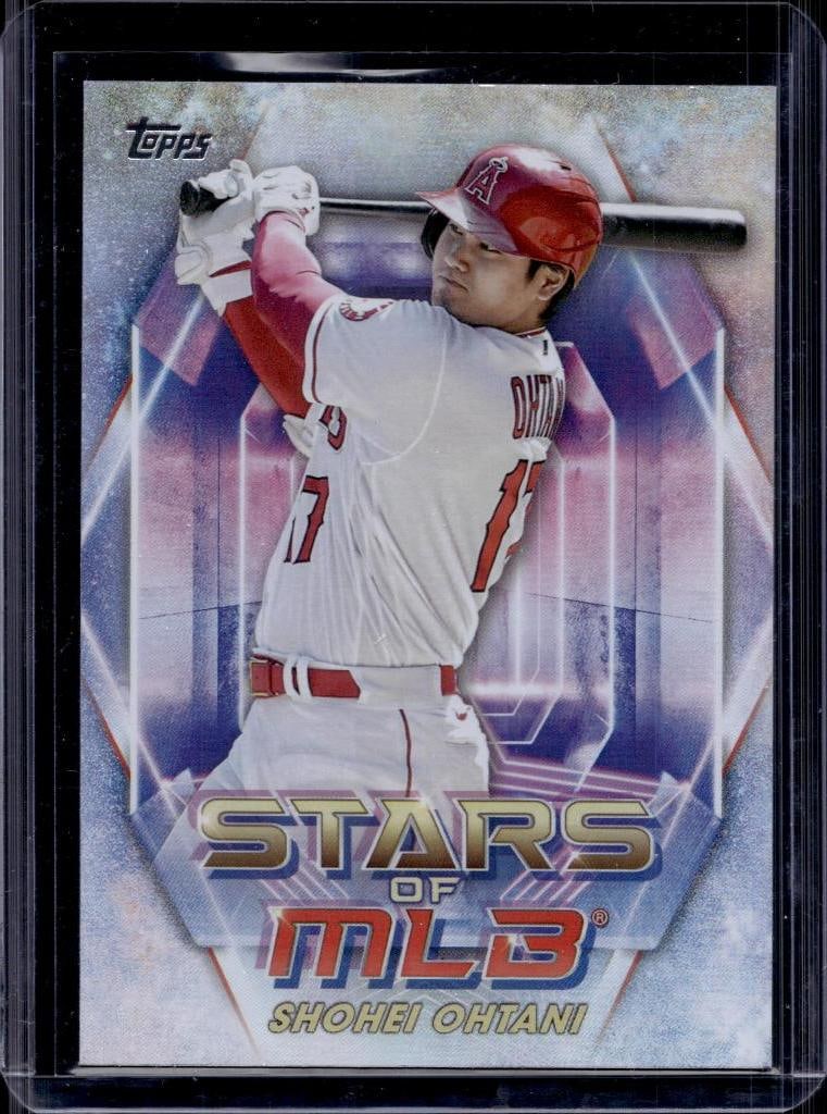 SHOHEI OHTANI 2023 TOPPS STARS OF THE MLB INSERT: NEAR MINT OR BETTER CONDITION