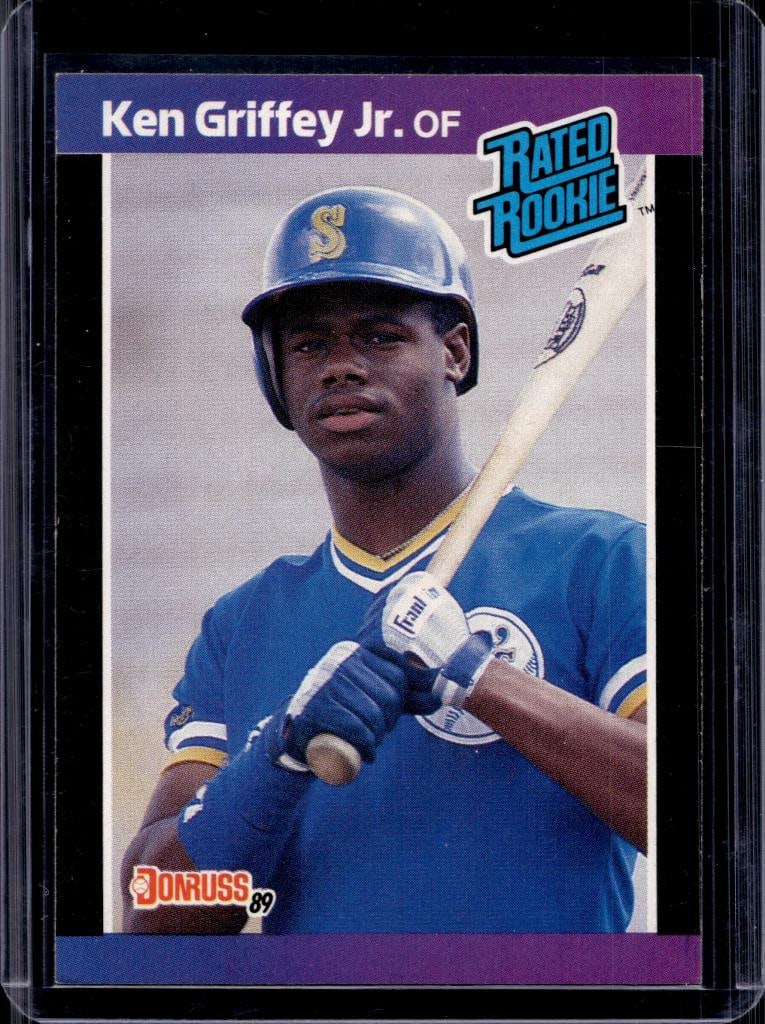 KEN GRIFFEY JR 1989 FLEER ROOKIE CARD: NEAR MINT OR BETTER CONDITION