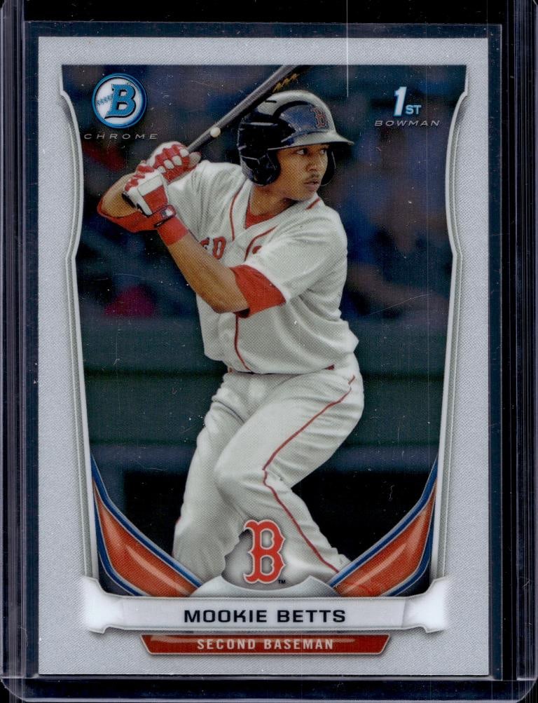 LEO DE VRIES 2026 BOWMAN STERLING REFRACTOR ROOKIE CARD: NEAR MINT OR BETTER CONDITION